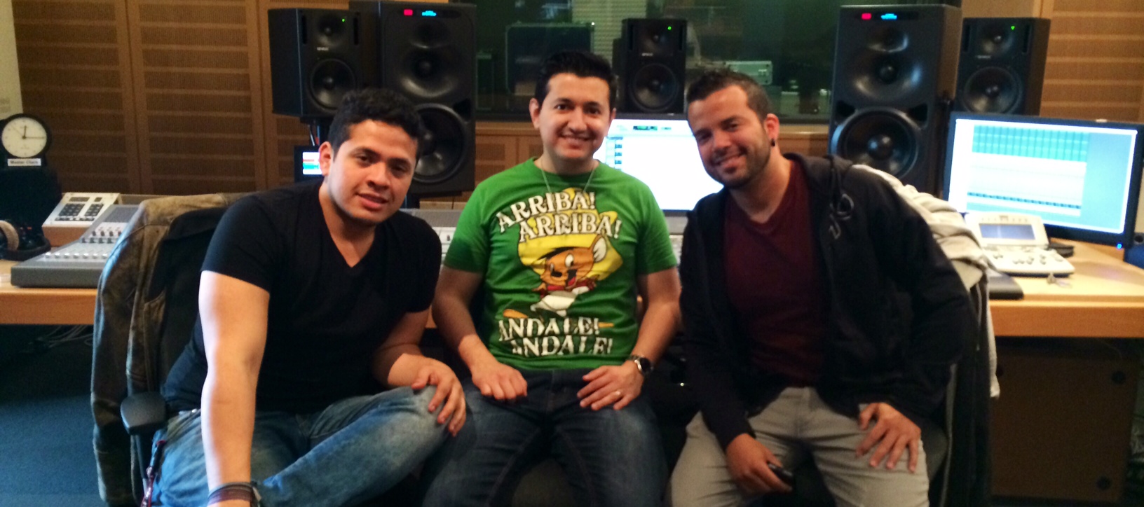 Rodrigo Villaon, JDR and Juan Camilo Villa